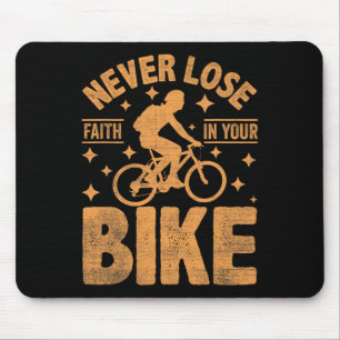 Mountain Biking Cycling Lover Road Bike Cyclist En Mouse Mat