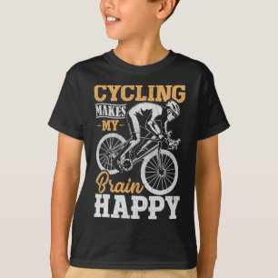 Mountain Biking Cycling Lover Road Bike Cyclist En T-Shirt