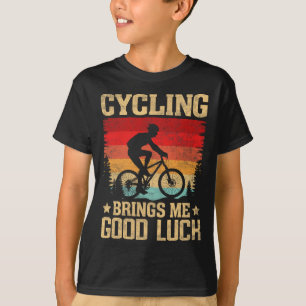 Mountain Biking Cycling Lover Road Bike Cyclist En T-Shirt