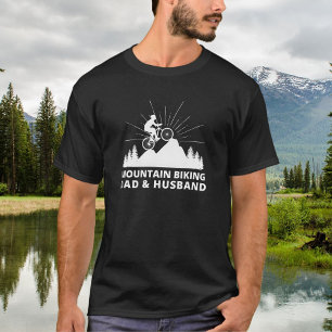 Mountain Biking Dad And Husband T-Shirt