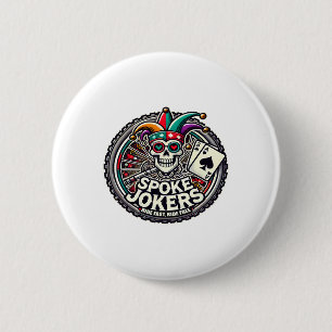 Mountain Biking Don't Follow Me I Do Stupid Things 6 Cm Round Badge