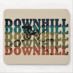 Mountain biking Downhill Mouse Mat