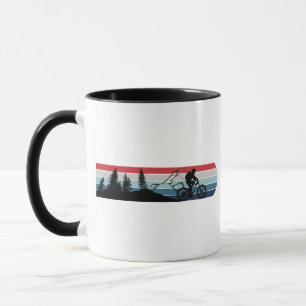 Mountain biking enthusiast mug