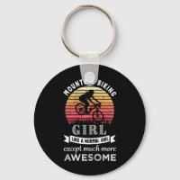 Mountain Biking Girl Funny Mtb Gift