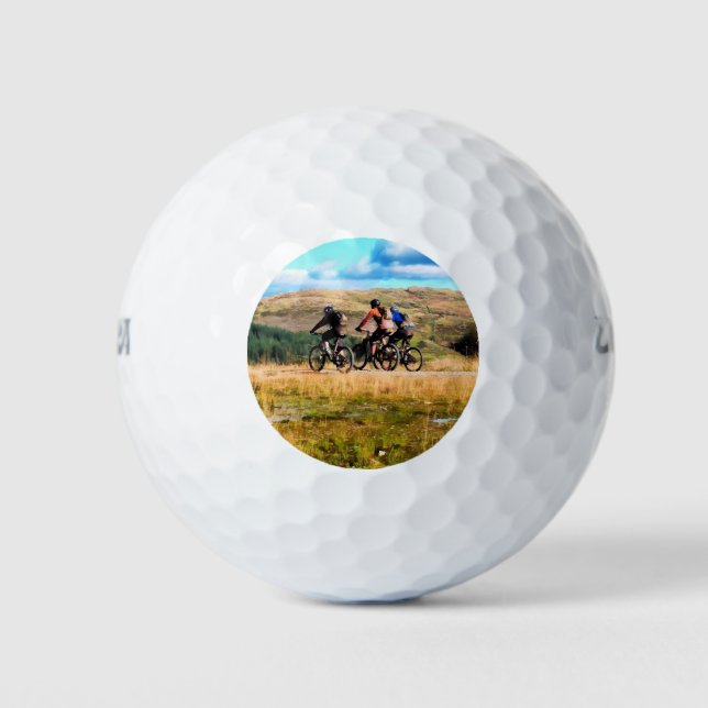 MOUNTAIN BIKING GOLF BALLS (Front)