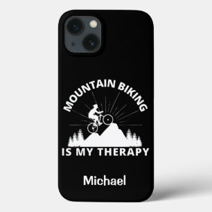 Mountain Biking Is My Therapy Case-Mate iPhone Cas iPhone 13 Case
