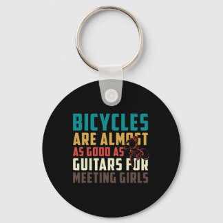 Mountain Biking It Never Gets Easier Downhill Moun Key Ring