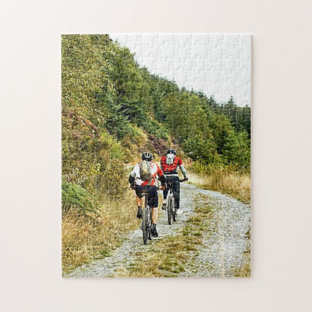 MOUNTAIN BIKING JIGSAW PUZZLE (Vertical)