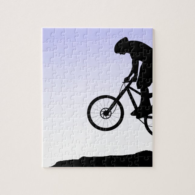 Mountain Biking Jigsaw Puzzle (Vertical)