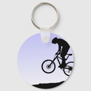 Mountain Biking Key Ring