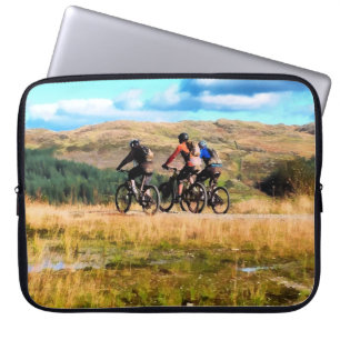 MOUNTAIN BIKING LAPTOP SLEEVE