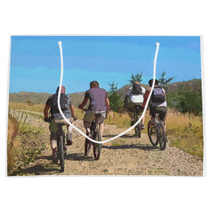 MOUNTAIN BIKING LARGE GIFT BAG