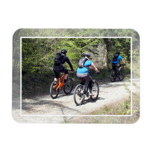 MOUNTAIN BIKING  MAGNET