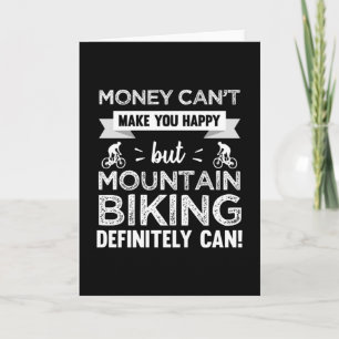 Mountain Biking makes you happy MTB Gift Card