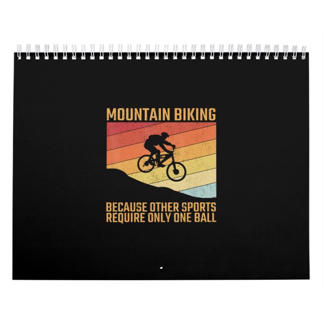 mountain biking mountainbike mtb offroad calendar (Cover)