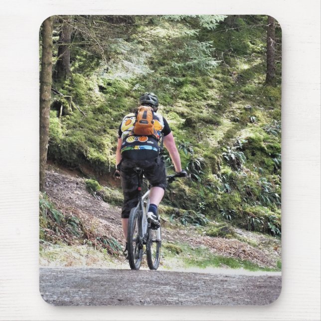 MOUNTAIN BIKING MOUSE MAT (Front)