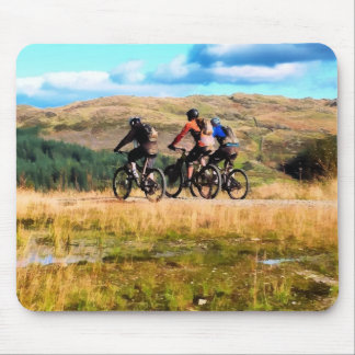 MOUNTAIN BIKING MOUSE MAT