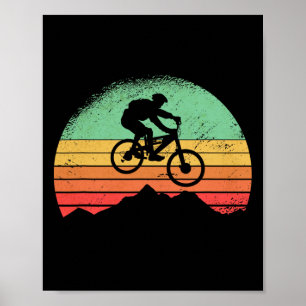 Mountain Biking Mtb Downhill Mountain Bike Poster