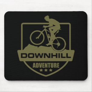 Mountain Biking MTB Downhill Mouse Mat