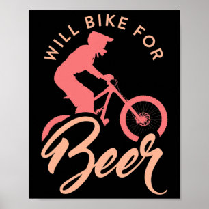 Mountain Biking Mtb Is A Vicious Cycle Cycling  Poster