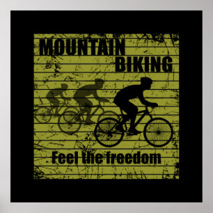 Mountain biking MTB Poster