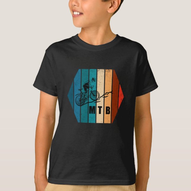 Mountain biking MTB T-Shirt (Front)