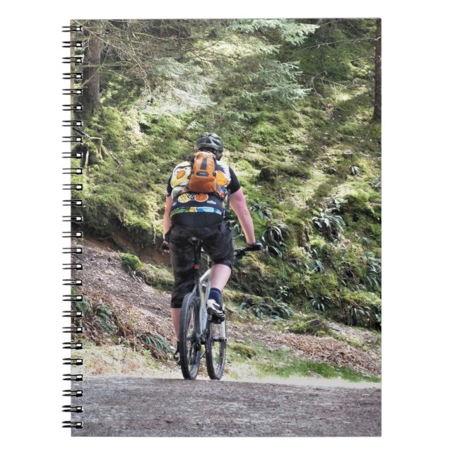 MOUNTAIN BIKING NOTEBOOK (Front)
