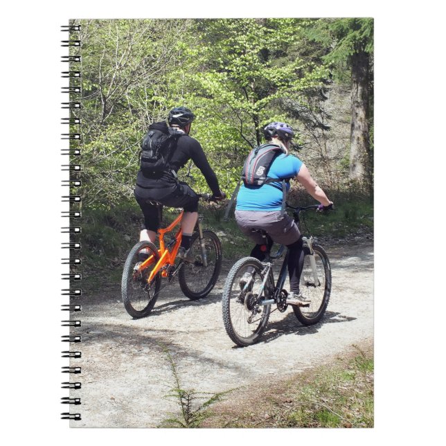 MOUNTAIN BIKING  NOTEBOOK (Front)