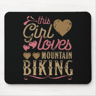 Mountain Biking Shirt - Mountain Bike Tee Gift Mouse Mat