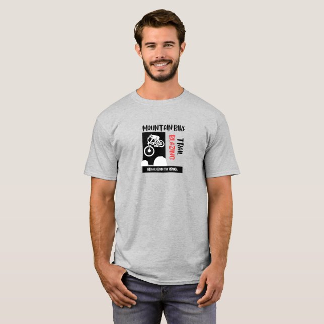 Mountain Biking T-Shirt (Front Full)
