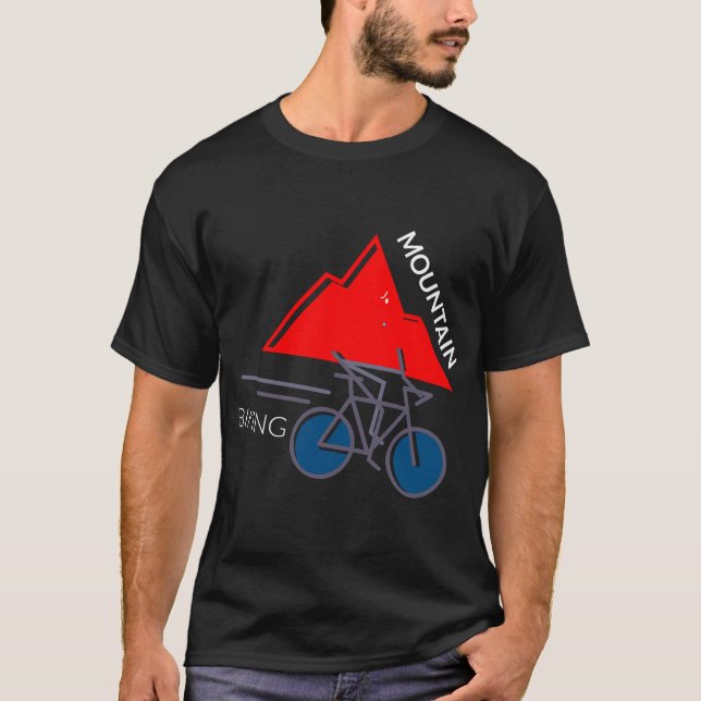 Mountain Biking T-shirt (Front)