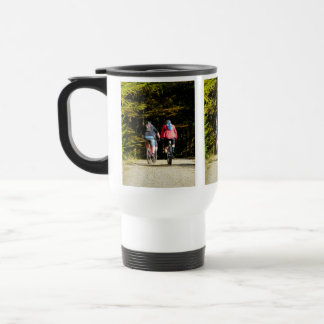 MOUNTAIN BIKING TRAVEL MUG