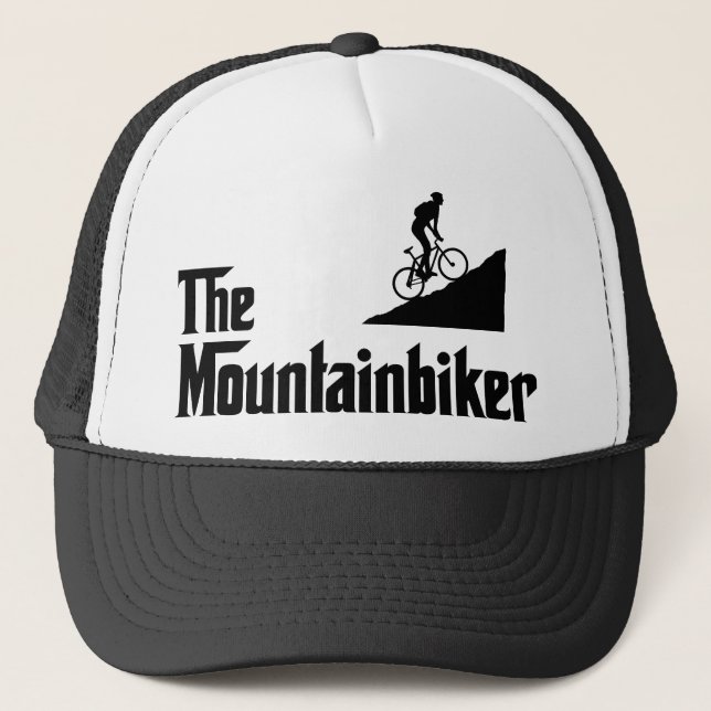 Mountain Biking Trucker Hat (Front)