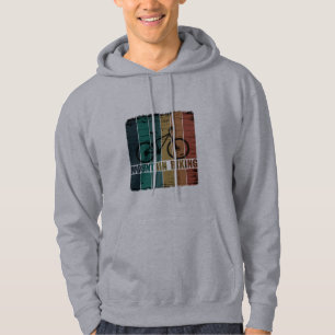 Mountain biking vintage hoodie