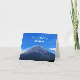 Mountain Birthday Card