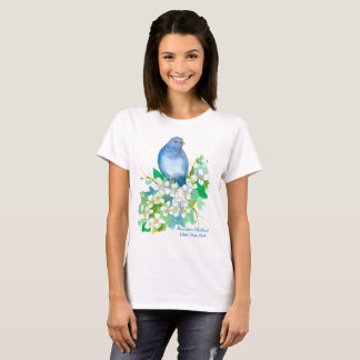 Mountain Bluebird Idaho State Bird T-Shirt