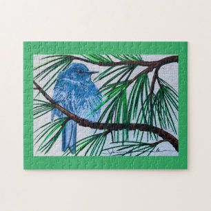 Mountain Bluebird Puzzle