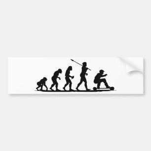 Mountain Boarding Bumper Sticker