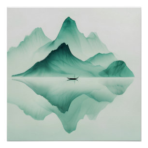 Mountain Burning Poster