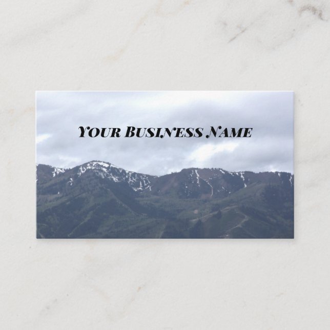 Mountain Business Cards (Front)
