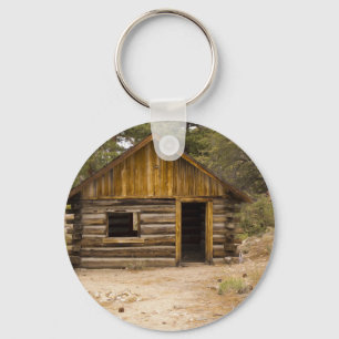Mountain Cabin Key Ring