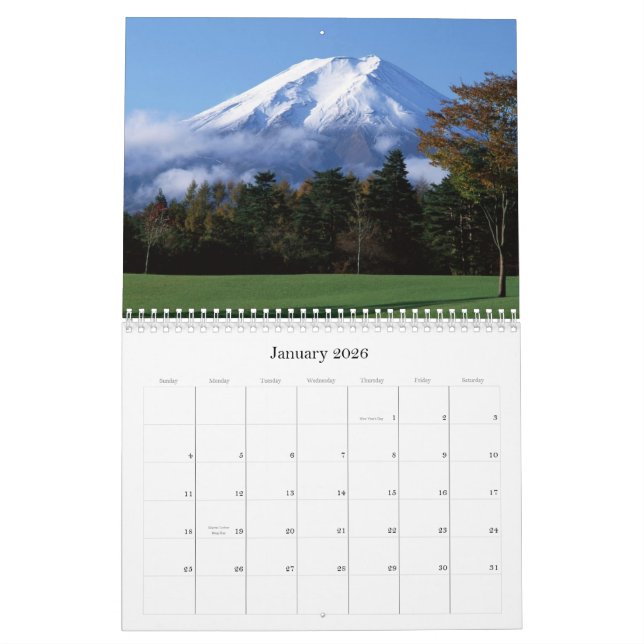 Mountain Calender 2 Calendar (Jan 2026)