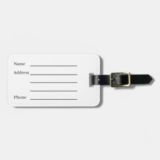 Mountain Calling Luggage Tag