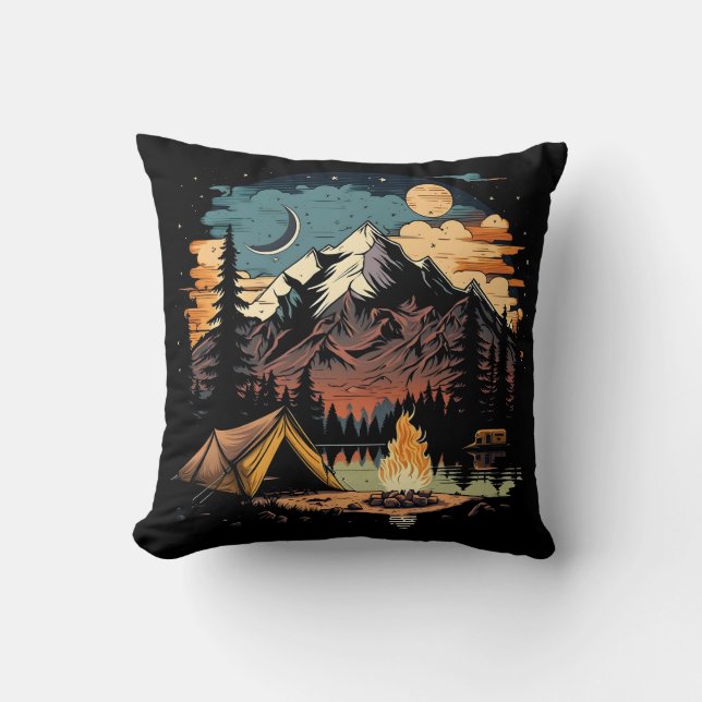 Mountain Camping Cushion (Front)