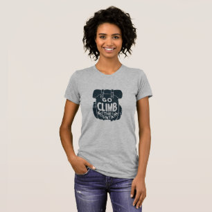Mountain Camping Hiking Outdoor Trekking T-Shirt