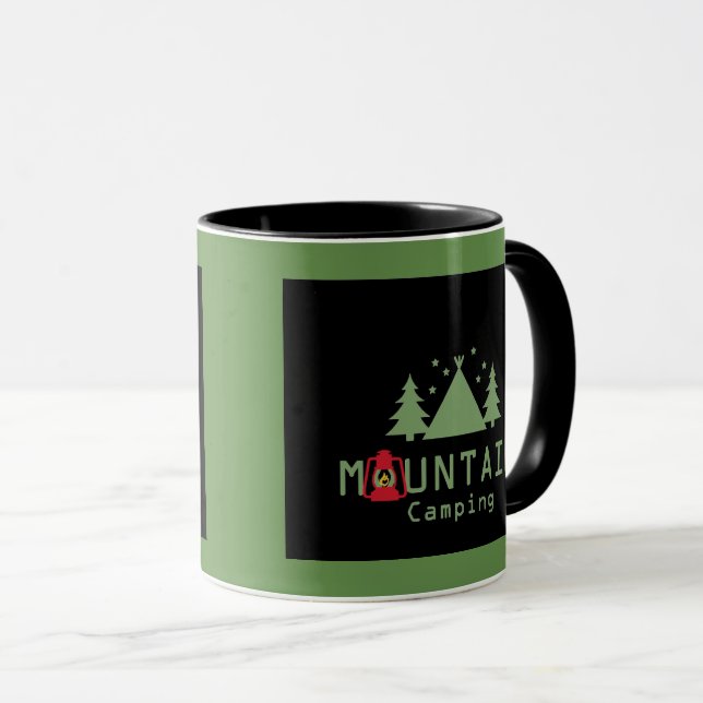Mountain Camping II Mug (Front Right)