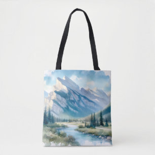 Mountain Canada Wedding Anniversary Destination  Tote Bag