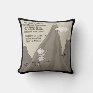 Mountain Climber Cushion