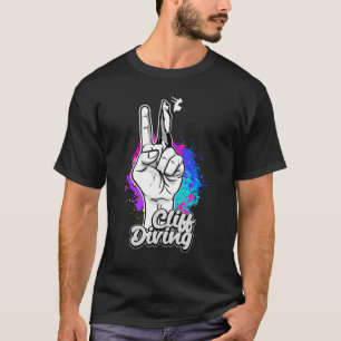 Mountain Climber Extreme Sports Lover Cliff Diving T-Shirt