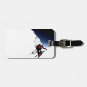 Mountain Climber Extreme Sports Luggage Tag
